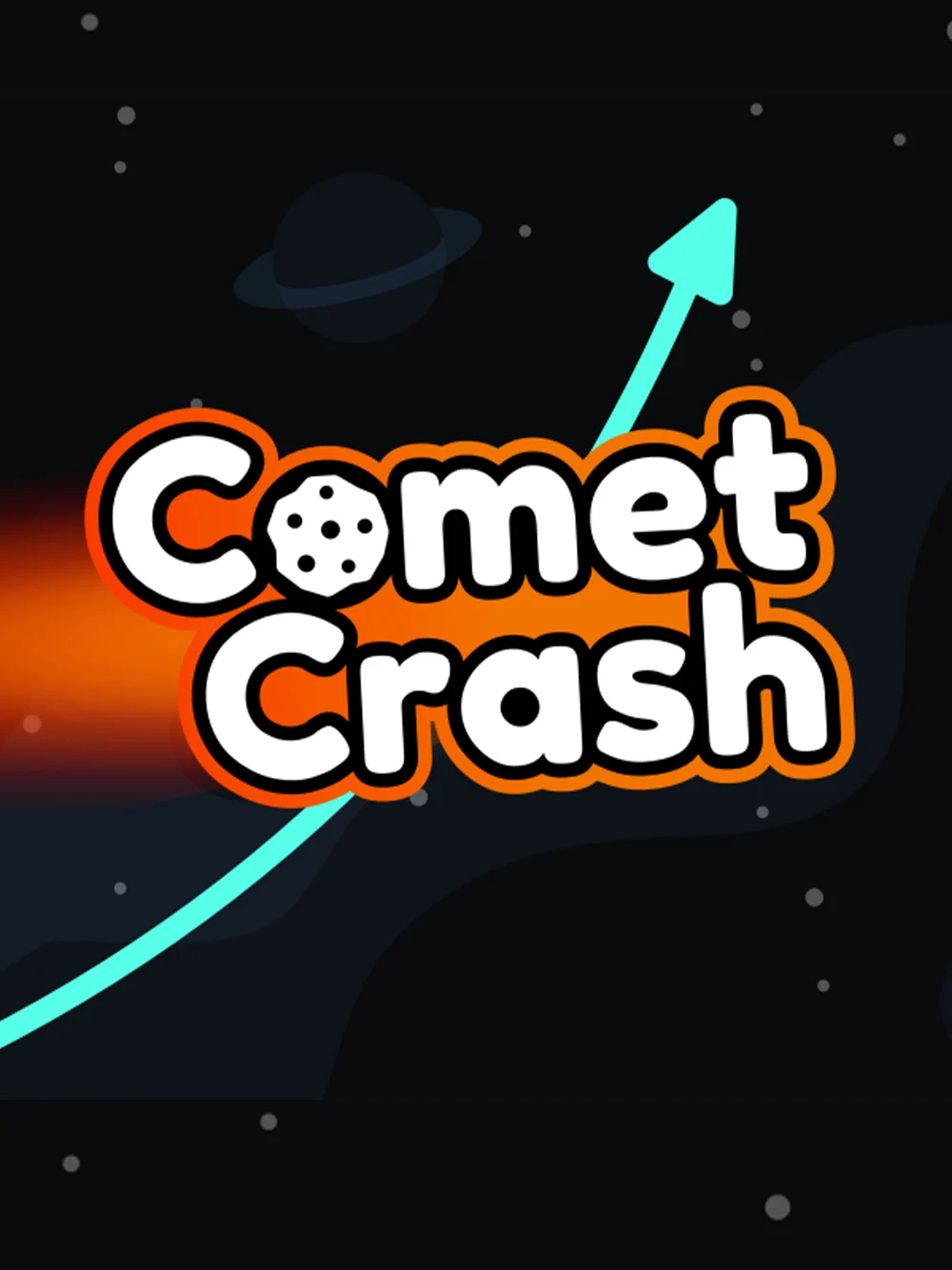 Portada de juego tipo crash con energía espacial y sensación de alto riesgo.